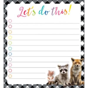 Woodland Whimsey Let's Do This! Notepad