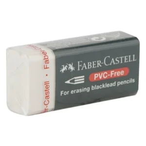 Faber-Castell 188538 PVC-Free Eraser, Small, White